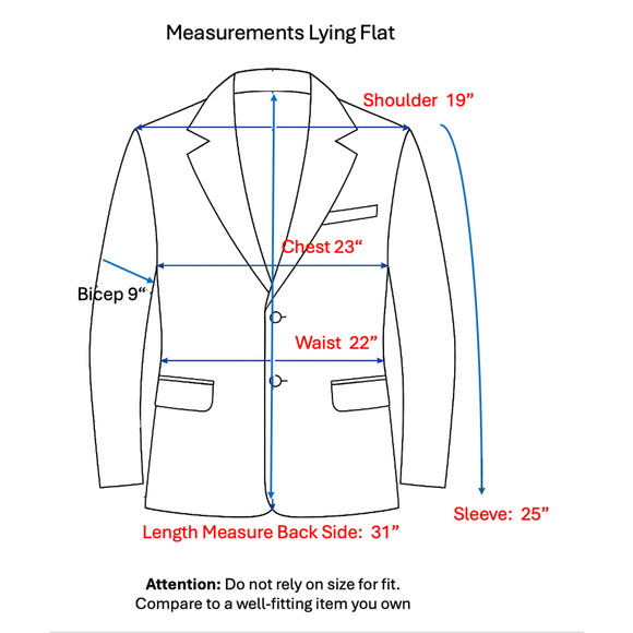 New Chaps Performance 44R Light Brown Nealhead Blazer Jacket Stretch Comfort - Picture 10 of 14